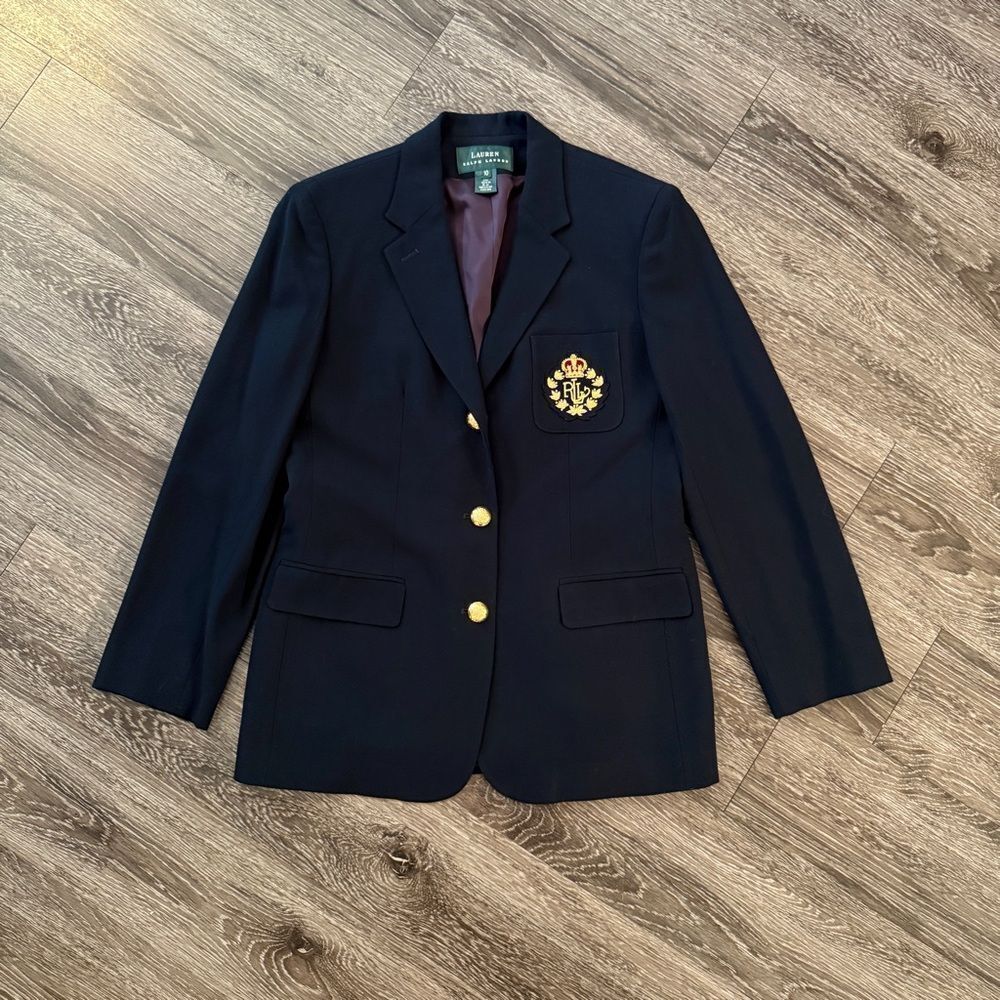 Lauren Ralph Lauren Vintage Emblem Blazer